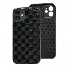 Чехол для iPhone 12 Leather case куб