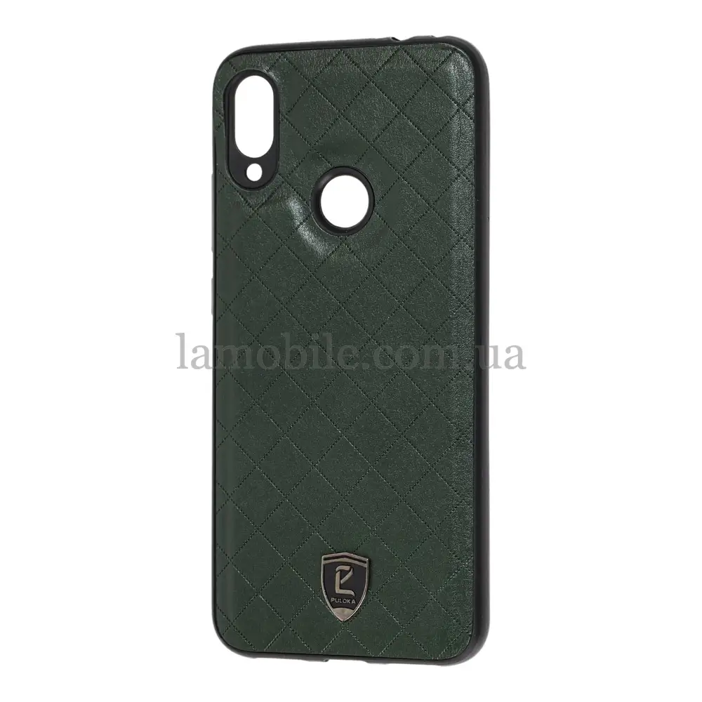 Чохол для Xiaomi Redmi Note 7 / 7 Pro Puloka Argyle темно-оливковий