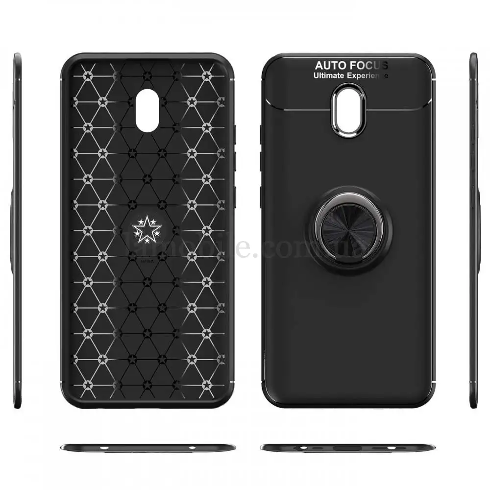 Чохол для Xiaomi Redmi 8A Deen ColorRing із кільцем чорний