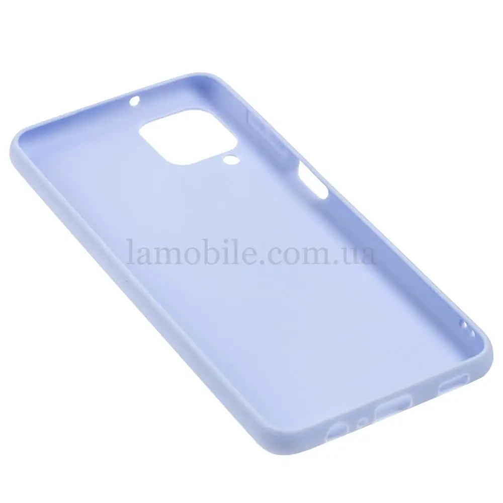 Чохол для Samsung Galaxy A12 (A125) Candy блакитний / lilac blue
