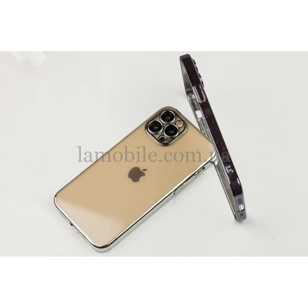 Чехол для iPhone 14 Pro Acrylic Brilliant deep purple