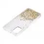 Чехол для Samsung Galaxy A31 (A315) Wave confetti прозрачно-золотистый