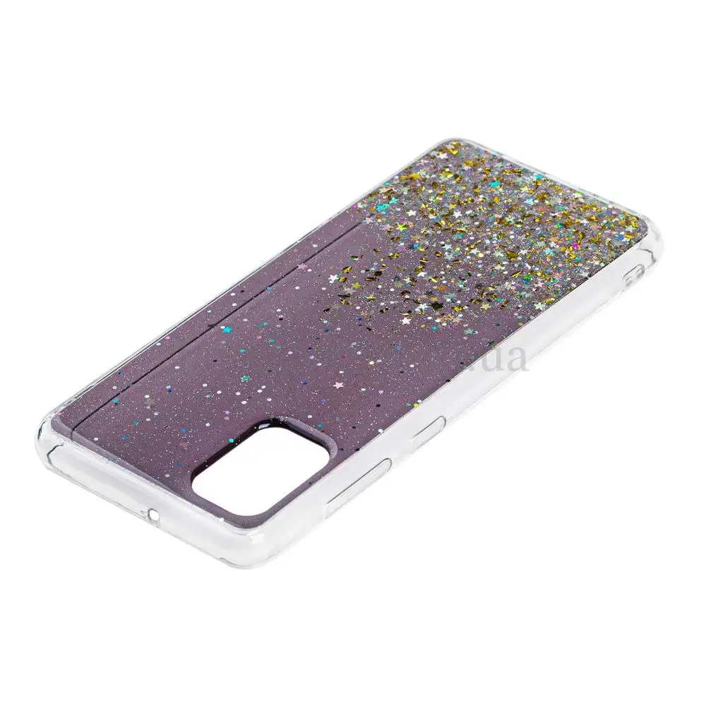 Чехол для Samsung Galaxy A31 (A315) Wave confetti черный