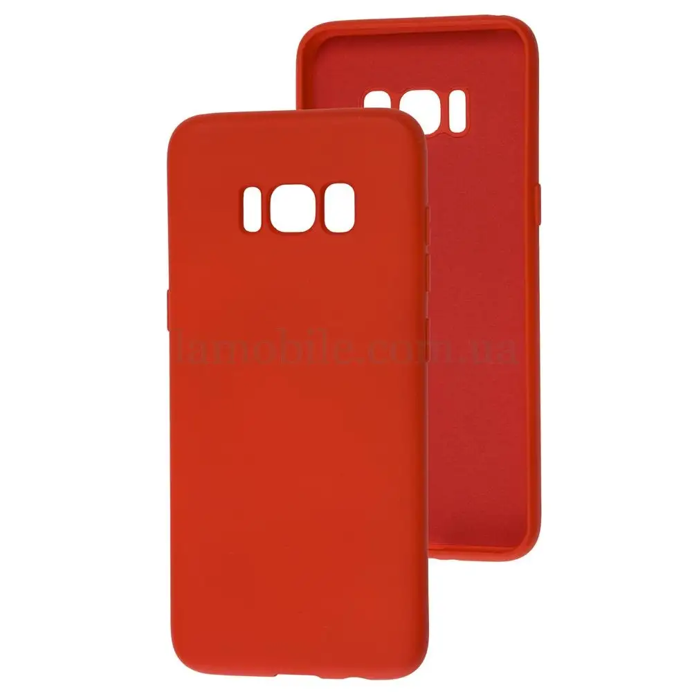 Чехол для Samsung Galaxy S8 (G950) Full without logo красный
