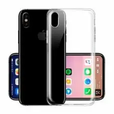 Чехол для iPhone X силиконовый ультратонкий прозрачный