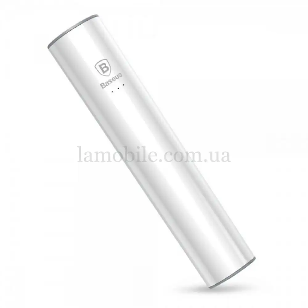 Зовнішній акумулятор Power bank Baseus NO.5 PPN05 2000mAh white