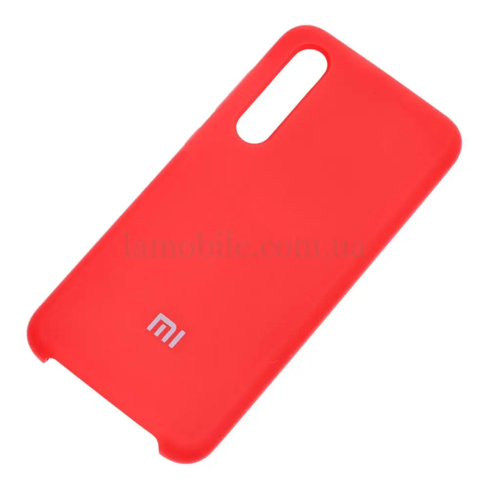 Чехол для Xiaomi Mi 9 SE Silky Soft Touch "красный"