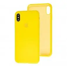 Чехол для iPhone X / Xs Slim Full canary yellow