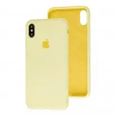 Чехол для iPhone X / Xs Slim Full mellow yellow