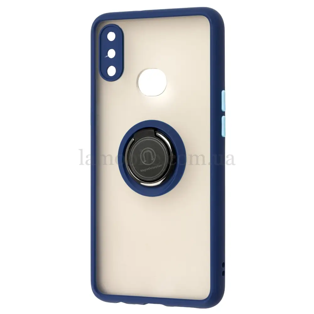 Чехол для Samsung Galaxy A10s (A107) LikGus Edging Ring синий 