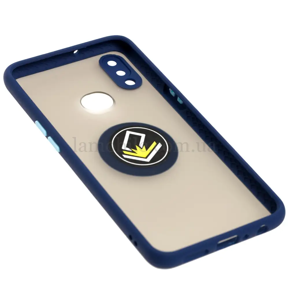 Чехол для Samsung Galaxy A10s (A107) LikGus Edging Ring синий 