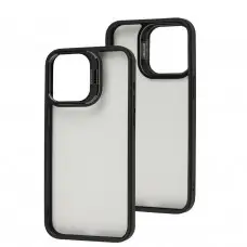 Чехол для Iphone 15 Pro Max Extreme drops crystal glass black