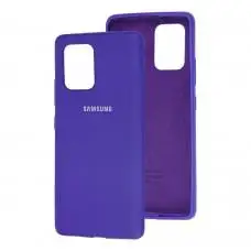 Чехол для Samsung Galaxy S10 Lite (G770) Silicone Full фиолетовый