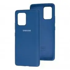 Чехол для Samsung Galaxy S10 Lite (G770) Silicone Full синий