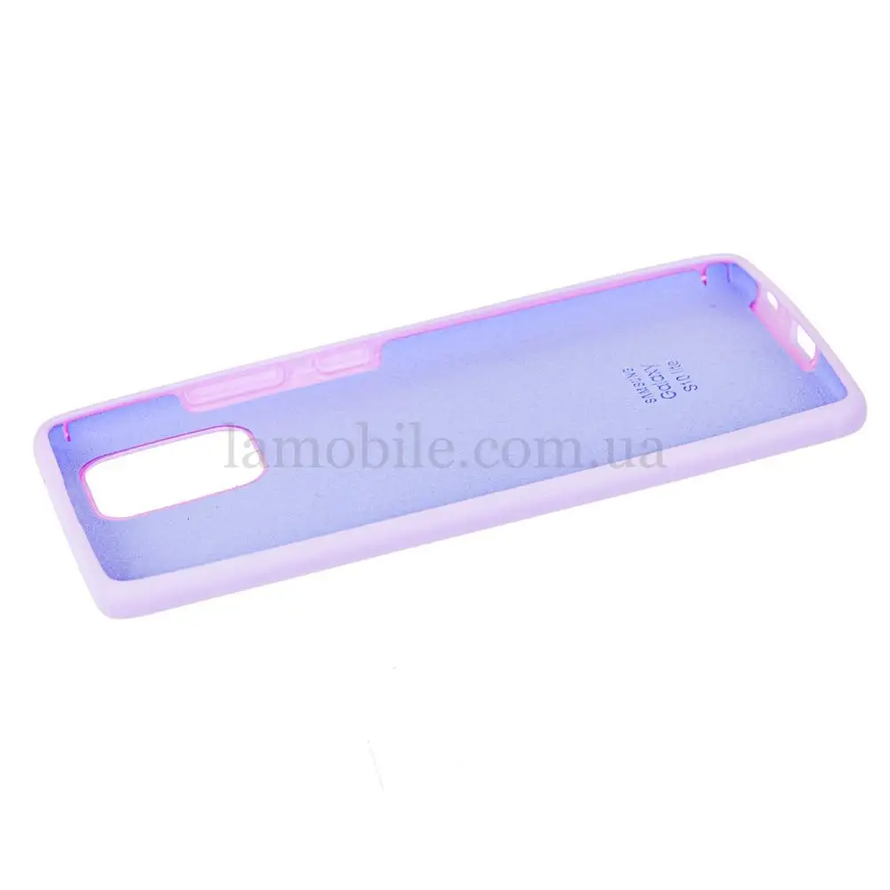Чохол для Samsung Galaxy S10 Lite (G770) Silicone Full світло-фіолетовий