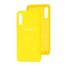 Чохол для Samsung Galaxy A50/A50s/A30s Silicone Full жовтий