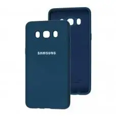 Чохол для Samsung Galaxy J5 2016 (J510) Silicone Full синій