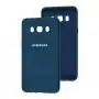 Чохол для Samsung Galaxy J5 2016 (J510) Silicone Full синій
