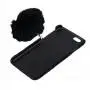 Чохол для iPhone 6 Fluffy Pompon чорний