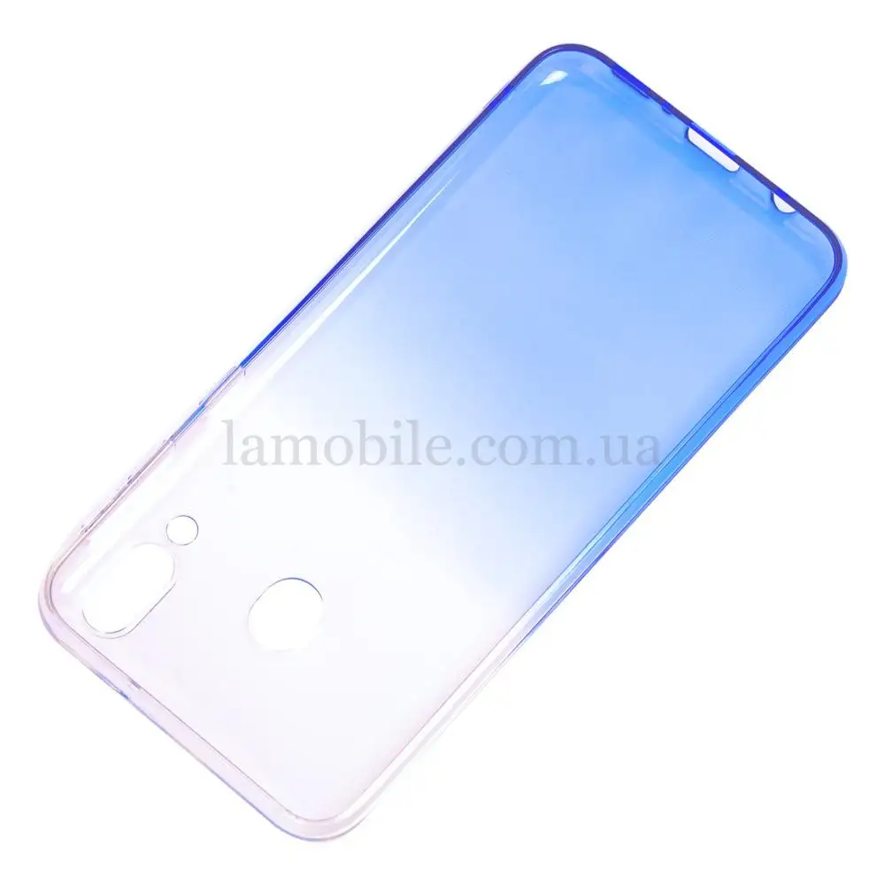 Чохол для Samsung Galaxy M20 (M205) Gradient Design біло-блакитний