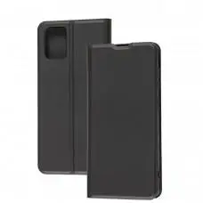 Чохол книжка Samsung Galaxy A71 (A715) Wave Shell чорний