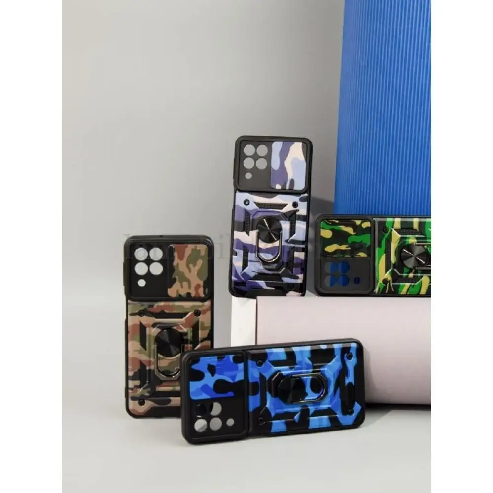 Чехол для Samsung Galaxy A53 (A536) Serge Ring Armor ударопрочный army green