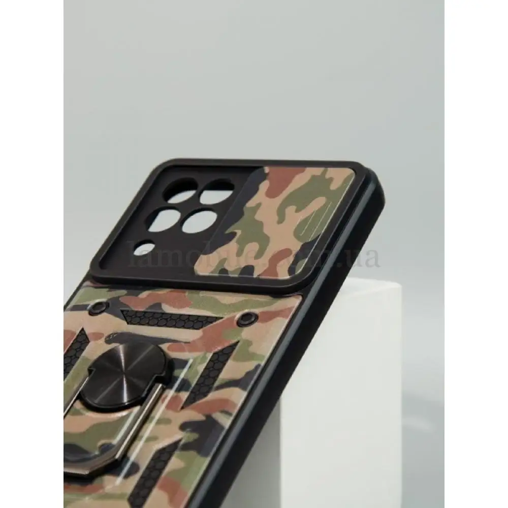 Чехол для Samsung Galaxy A53 (A536) Serge Ring Armor ударопрочный army green