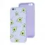 Чохол для iPhone 6 / 6s Wave Fancy avocado / light purple