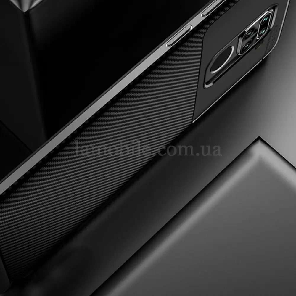 Чохол iPaky для Xiaomi Redmi Note 9 Kaisy чорний