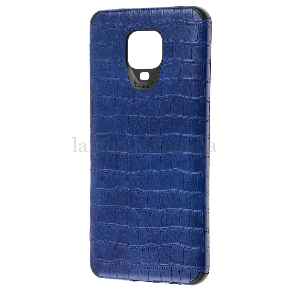Чохол для Xiaomi Redmi Note 9s / 9 Pro Epic Vivi Crocodile синій
