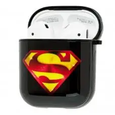 Чохол для AirPods Young Style superman чорний