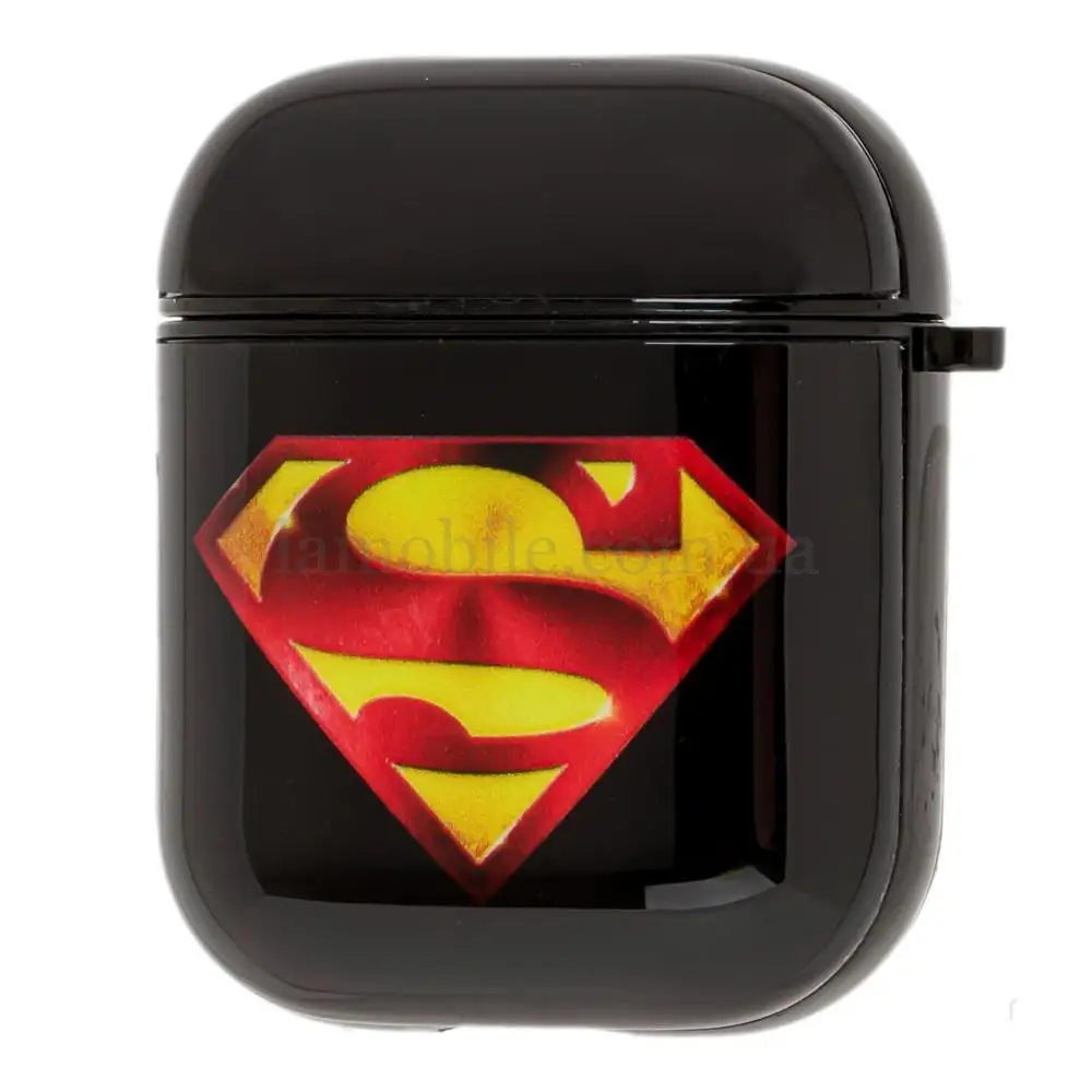 Чохол для AirPods Young Style superman чорний