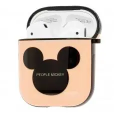 Чохол для AirPods Young Style People Mickey персиковий
