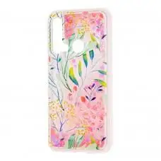 Чохол для Huawei P20 Lite 2019 Блискучі вода "квіти та трави"