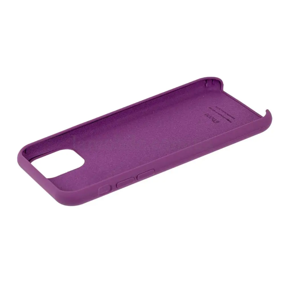 Чехол Silicone для iPhone 11 Pro case виноград