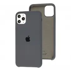 Чехол silicone для iPhone 11 Pro Max case Max dark gray
