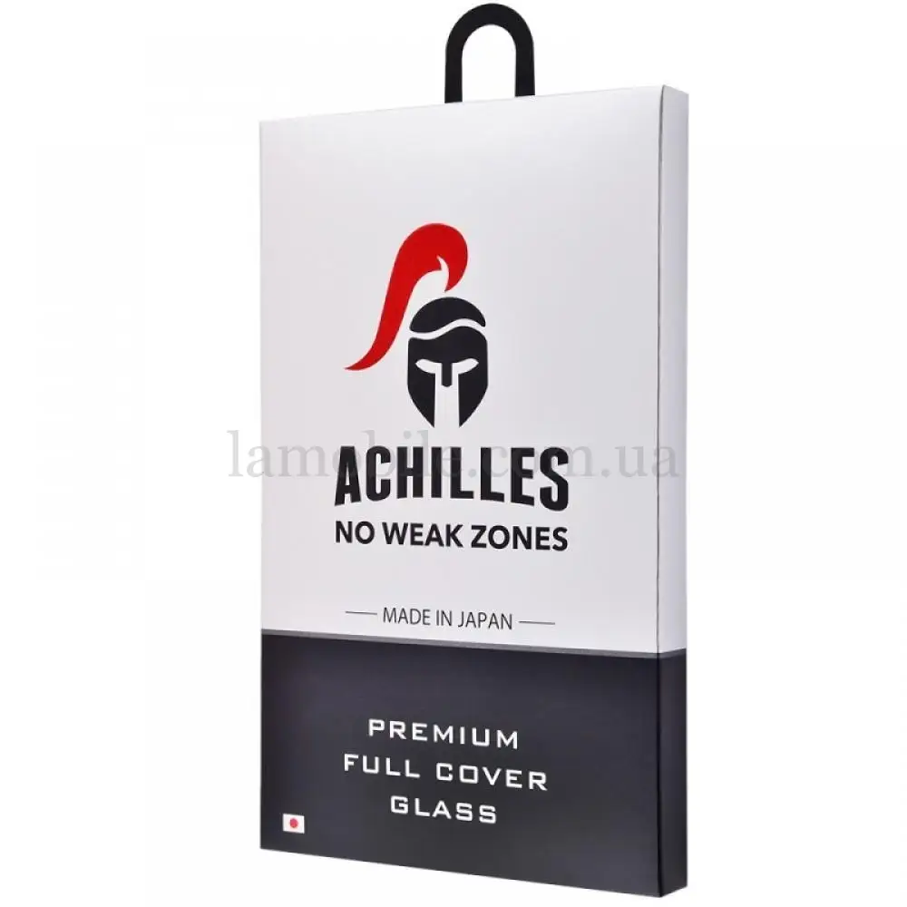 Защитное стекло для iPhone 6 / 6s Achilles Full Screen черный
