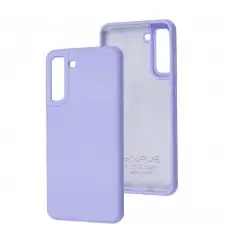 Чехол для Samsung Galaxy S21 FE (G990) Wave Full light purple