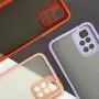 Чехол для Samsung Galaxy A03s (A037) LikGus Totu camera protect оливковый