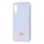 Чехол для Xiaomi Mi A3 / Mi CC9e Rainbow glass с лого зеленый