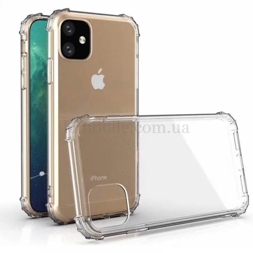 Чохол для iPhone 11 WXD ударостійкий прозорий