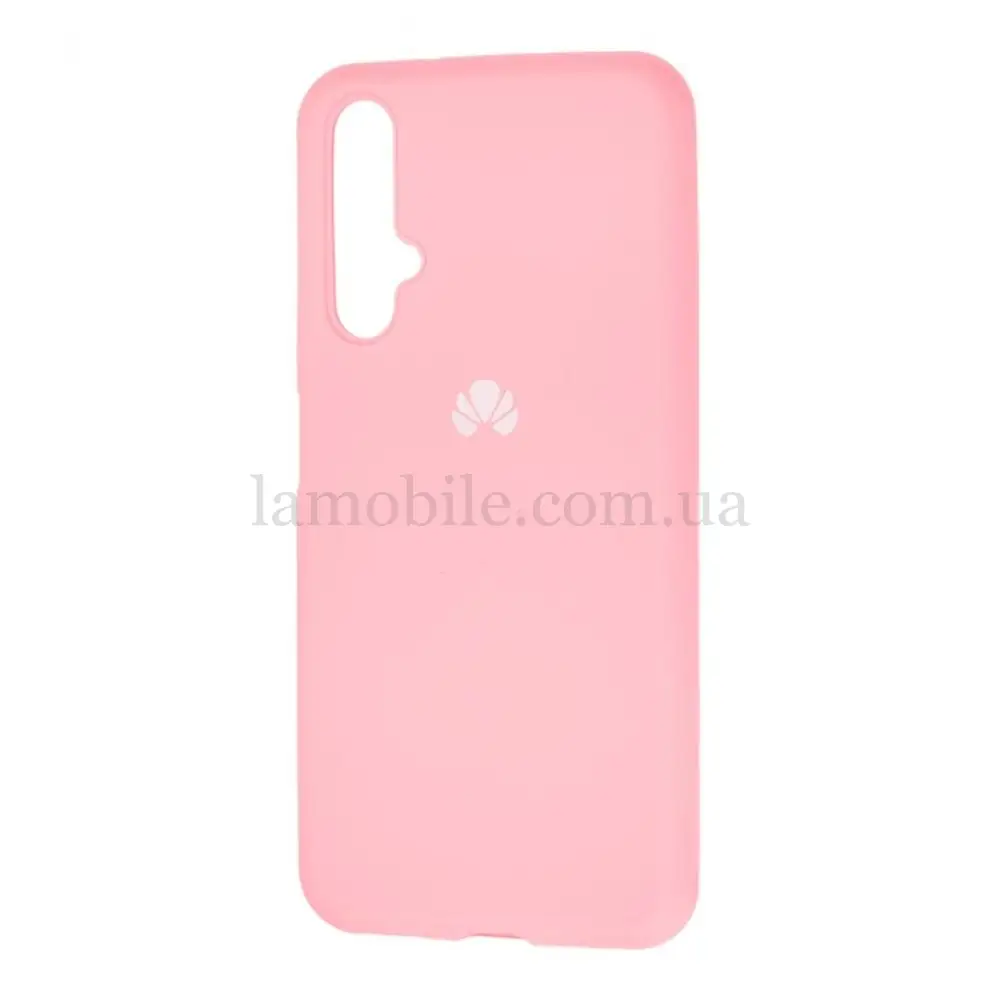 Чехол для Huawei Honor 20 / Nova 5T Silicone Full светло-розовый