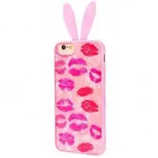 Чехол для iPhone 7 / 8 Blood of Jelly Rabbit ears "kiss"