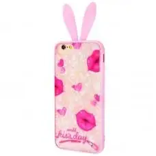 Чехол для iPhone 7 / 8 Blood of Jelly Rabbit ears "kiss day"