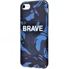 Чехол для iPhone 7/8 Ibasi Flowers Brave черный 