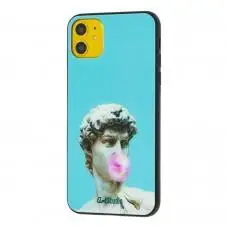 Чехол для iPhone 11 ArtStudio Antiq Modern "David bubble gum"