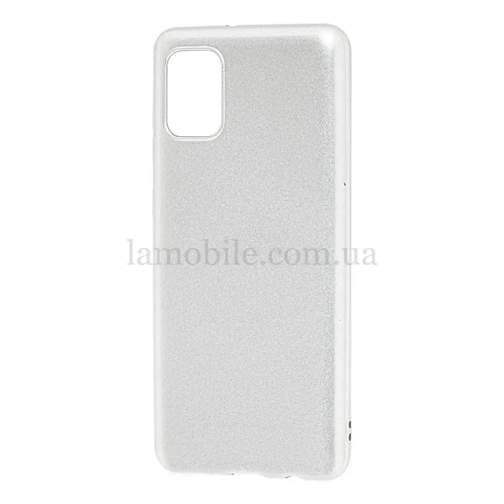 Чохол для Samsung Galaxy A31 (A315) Molan Cano глянець сріблястий