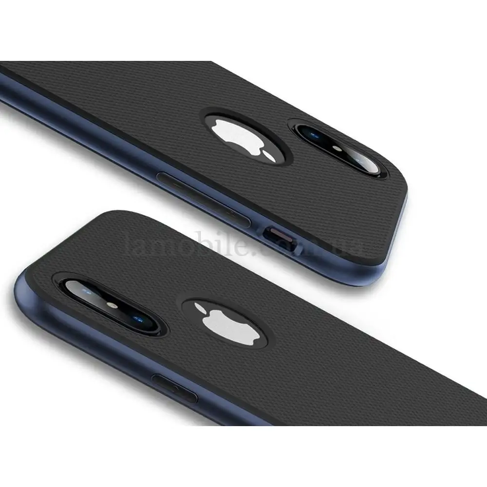 Чохол Rock Royce Series для iPhone X / Xs чорно-синій