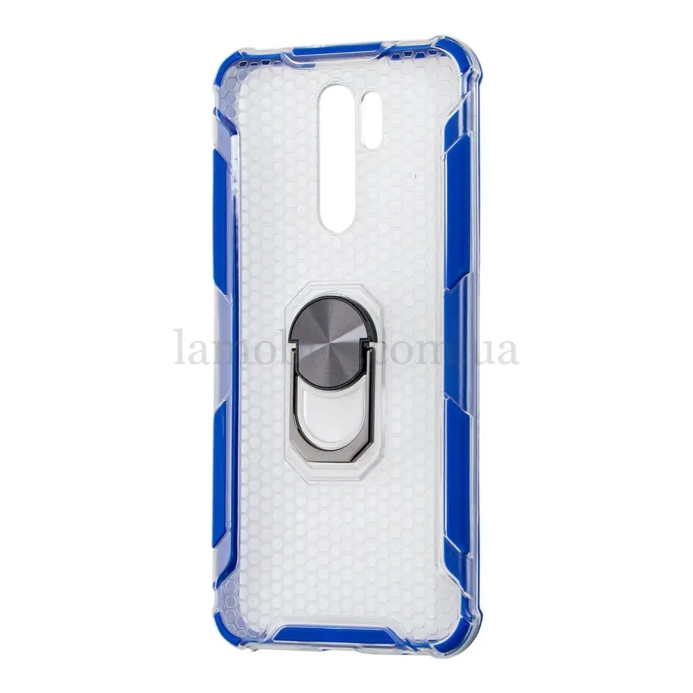 Чехол для Xiaomi Redmi 9 CrystalRing синий