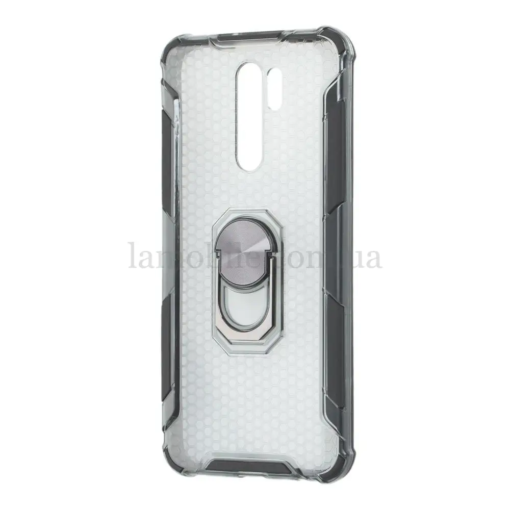 Чехол для Xiaomi Redmi 9 CrystalRing черный